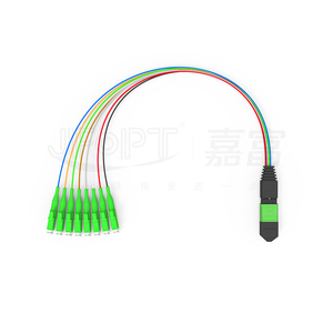 Cable de conexión MPO a LC de fábrica de fibra óptica Cables de fibra óptica de 8/12/24 núcleos de modo único Precios muy buenos para la comunicación - Product Image 2
