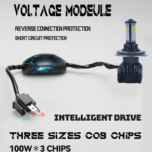 DGLS 360 <span class=keywords><strong>Moto</strong></span> <span class=keywords><strong>LED</strong></span> Phare <span class=keywords><strong>Ampoule</strong></span> 6 COB 5COB 4COB 3COB 6500K H4 HS1 BA20D P15D H6 3500LM 35W - Product Image 5