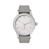 Montre élégante pour femme en acier inoxydable trempé, nouvelle collection classique moderne, petite seconde, 38 mm, étanche, verre saphir