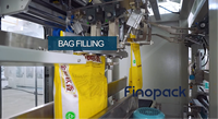 Machines d'emballage de poudre de lait multifonctionnelles entièrement automatiques 25 kg, machine de remplissage et d'emballage de poudre de lait, machine d'emballage de sachets de lait