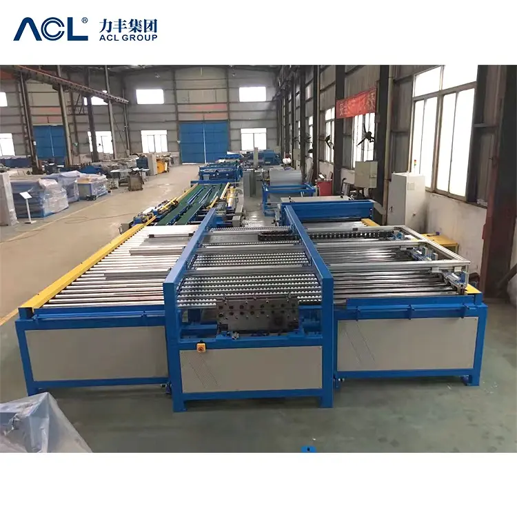 D'ACL Automatique machine de fabrication de tuyaux en acier inoxydable/air conduit automatique ligne de production 5