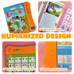 Libro Interattivo per Bambini con Suoni: Alfabeti Africani, Tigrinya, Inglese e Francese - Product Image 2