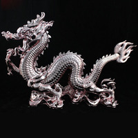 2024 chanceux chinois Dragon maison bureau Fengshui décor Dragones Chinos Figuras luxe chinois nouvel an Dragon décoration