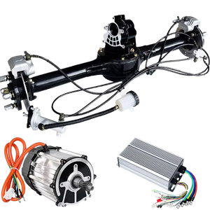 Kit de Eje Trasero para Triciclo Eléctrico sin Escobillas UUMOTOR HNCG 2000W, Freno de Disco, Freno de Mano, Freno de Pie, IP54 <span class=keywords><strong>Impermeable</strong></span>, Rueda de Aluminio - Product Image 1
