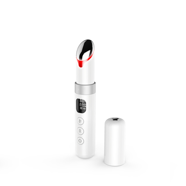 Electric Eye Massager Lip Face Eye Beauty Instrument Lipstick Shape Eye Vibrator LM-1801