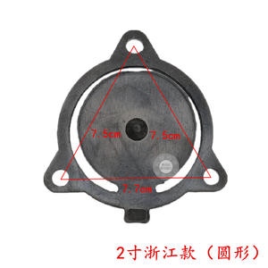 Pompe à eau à essence 5 CV avec déflecteur de 4 pouces, vanne 3 voies de 2 pouces, porte-clapet de 3 pouces, entrée d'eau, personnalisable OEM - Product Image 3