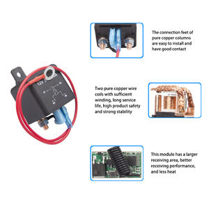Распродажа, выключатель питания 12 В 200А/250А, реле выключателя аккумулятора автомобиля с дистанционным управлением, переключатели максимального напряжения 24 В - Product Image 5