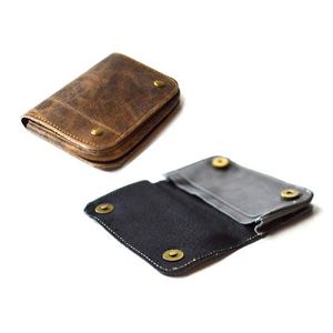 2023 all'ingrosso custodia per tabacco in pelle marrone custodia per tabacco portafoglio con porta carta arrotolabile accessori per fumatori forniture per negozi di fumo - Product Image 3