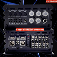Amplificateur de haut-parleurs de voiture AMPX208OD 5 canaux 4.1 CH 80Wx4CH+250Wx1CH 4 Ohm Fullrange avec basses puissantes, amplificateur de subwoofer de voiture classe D