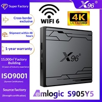 Decodificador de Red X96NEX Jingchen S905Y5 Android 14 para TV 4K con WiFi 6 Inalámbrico de 5 GHz