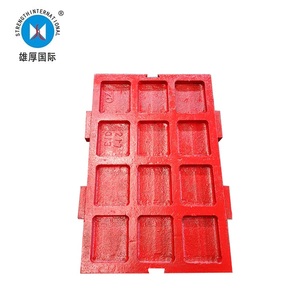 Placa de mandíbula robusta ZGMn13/18/22 para trituradora de mandíbula <span class=keywords><strong>Shan</strong></span> <span class=keywords><strong>Bao</strong></span> Producto fundido resistente al desgaste de larga duración - Product Image 5