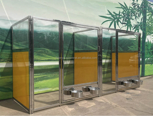 Chenils pour chiens grand extérieur juste une cage en métal pour animaux et volailles équipement d'élevage - Product Image 2