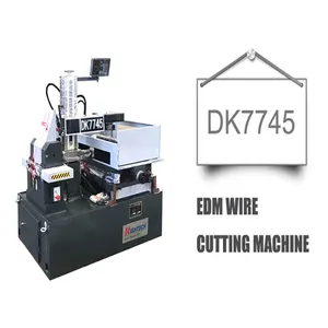 נמוך עלות חוט EDM מכונה DK7745 גבוהה מהירות מתכת חוט לחתוך מכונה מחיר