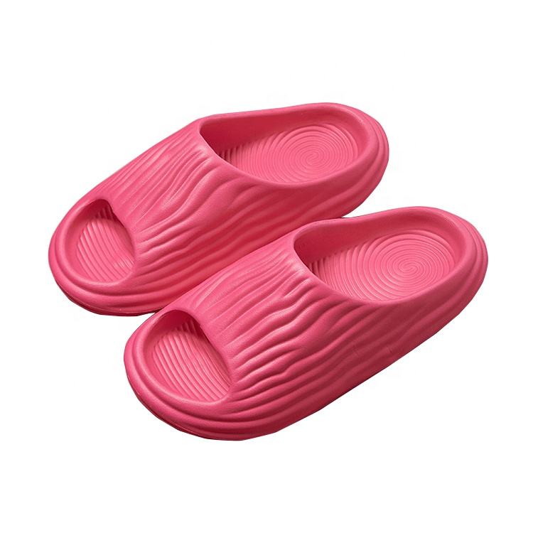 Zapatillas de casa para hombre y mujer, chanclas planas de EVA