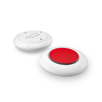 KKM B1 Free SDK Emplacement intérieur sans fil Ibeacon Personnes âgées Sos Alarme d'urgence Iot Dispositifs Ble Bluetooth Tag Panic Button