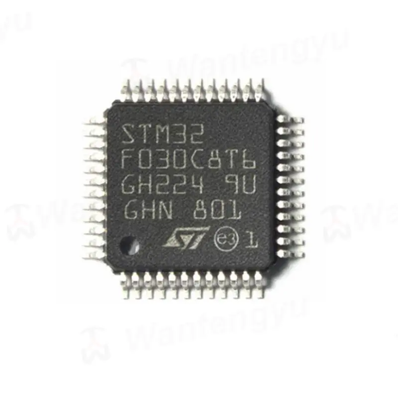 STM32F030K6T6 신규 및 오리지널 LQFP32 MCU IC STM32F030K6T6 현물 주식 전자 IC 전자 부품 공급 업체