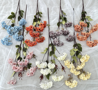 Karangan Bunga Krisan Sutra Buatan, Tangkai Bunga Palsu Modern, Paket Besar untuk Dekorasi Pernikahan dan Rumah
