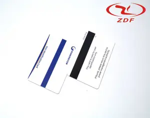 हॉट सेलिंग HICO 2750OE पीवीसी सामग्री उच्च गुणवत्ता मुद्रित प्लास्टिक उपहार कार्ड कस्टम चुंबकीय पट्टी शॉपिंग कार्ड व्यवसाय