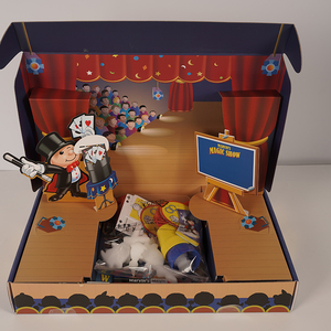 Kit de <span class=keywords><strong>Magia</strong></span> Personalizado de Marvin's First Magic Show, Venta al por Mayor de Fábrica, 125 Trucos con Escenario Desplegable y Accesorios, Juguete Clásico OEM para Niños de 6+ Años - Product Image 2