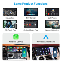Interface vidéo sans fil CarPlay Android Auto LVDS pour Rolls-Royce Phantom Ghost Wraith Dawn système NBT avec écran 7 pouces