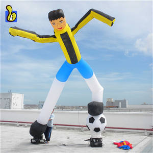 <span class=keywords><strong>Marionnette</strong></span> <span class=keywords><strong>géante</strong></span> à deux pattes, joueur de football, danseur gonflable pour événement - Product Image 3