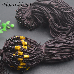 <span class=keywords><strong>Cordón</strong></span> <span class=keywords><strong>de</strong></span> Hilo Marrón Ajustable <span class=keywords><strong>de</strong></span> 80 cm y 2 mm <span class=keywords><strong>de</strong></span> Grosor, <span class=keywords><strong>Precio</strong></span> <span class=keywords><strong>de</strong></span> Fábrica, para Colgante - Product Image 4