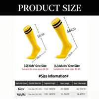 Chaussettes de sport personnalisées professionnelles pour le football, couleur unie, respirantes, hauteur genou, pour la course et l'entraînement, pour hommes et femmes