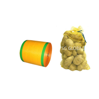 Enkelvoudige Raschel netzak 50*80cm rol voor fruitverpakkingen zoals sinaasappels, brandhout, uien, aardappelen, groenten zoals kool