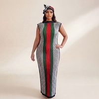 Nouvelle Robe de Soirée Florale Plissée Deux Pièces avec Foulard, Modèle K1198, Collection 2026, Très Vendue, Idéale pour Banquets et Fêtes, pour Femme