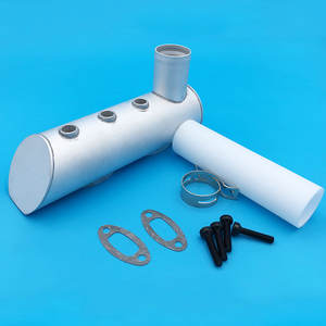 DLE Accessories DLE 3-Hole / 4-hole Exhaust Pipe Kits for DLE120T4 Gasoline Engine <b>RC</b> Model <b>Airplane</b> for <b>RC</b> DIY Parts - Product Image 1
