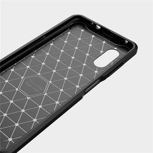 Funda Protectora de Fibra de Carbono y Silicona para Samsung Galaxy Xcover Pro <span class=keywords><strong>Xcover5</strong></span>, Protección Completa, Antigolpes, TPU Suave - Product Image 3