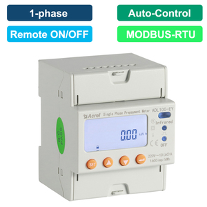 Medidor eléctrico <span class=keywords><strong>prepago</strong></span> monofásico Acrel compatible con <span class=keywords><strong>tarjeta</strong></span> de radiofrecuencia y <span class=keywords><strong>prepago</strong></span> en línea 1 RS485 - Product Image 5