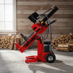 Offre Spéciale – <span class=keywords><strong>Fendeuse</strong></span> de Bûches Polyvalente 3 Positions de Travail <span class=keywords><strong>12T</strong></span> avec Moteur 230V/400V Certifiée CE pour Usage Domestique et Professionnel - Product Image 4