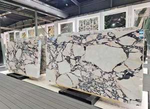 Calacatta Viola lastre di marmo naturale marmo pietra su Stock - Product Image 3