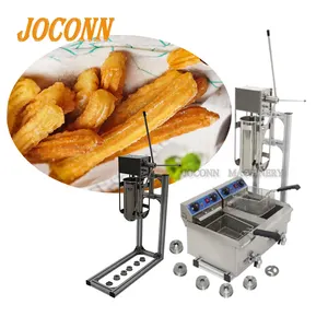 high quality Latin fruit machine for sale/Small filled churros making machine/churrera making machine with fryer