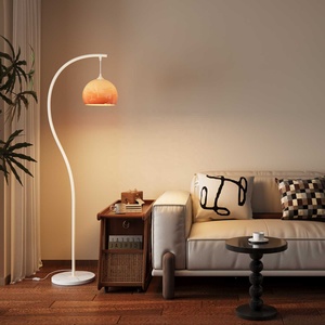 Trung cổ phong cách bí ngô dẫn đèn sàn sang trọng Vòng pháp Retro trang trí cho phòng khách sofa gỗ bóng râm - Product Image 6