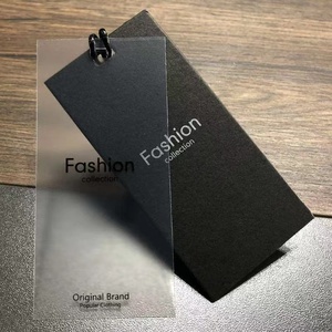 Etiquetas de ropa de fábrica de precio barato, etiquetas colgantes personalizadas, producto, tarjeta de etiqueta ovalada, tarjeta de agradecimiento - Product Image 6