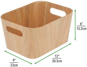 Contenedor de almacenamiento de alimentos Bin con asas-para la cocina despensa gabinete refrigerador/congelador-Estrecho para aperitivos producir hortalizas - Product Image 5