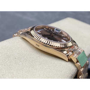 Reloj de Diseño de Alta Calidad con Movimiento 3255, Color Oro Rosa, para Hombre y Mujer, 36 mm, 40 mm, con Fecha, Nuevo para Parejas - Product Image 6