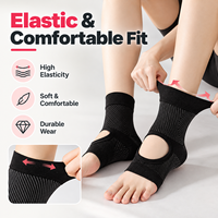Attelle de cheville tricotée sur mesure, manchon de compression élastique pour le badminton, l'entraînement physique et les sports de plein air