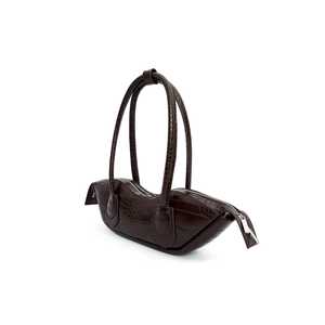 Sac fourre-tout de plage Arioso marron, style décontracté, doublure en PU durable, deux poignées, motif oreiller, portable pour les voyages, les mariages et les affaires - Product Image 2
