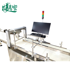 Lecteur de codes QR pour cartons, collecte de données, rejet des boîtes illisibles, compteur de 30 pièces, convoyeur à voies séparées pour ligne de production - Product Image 4
