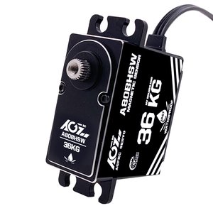 Servomoteur AGFrc A80BHSW personnalisé en usine, couple élevé 36KG, 0,071 seconde, programmable, sans balais, pour bateau RC, treuil à <span class=keywords><strong>voile</strong></span>, voiture RC - Product Image 4