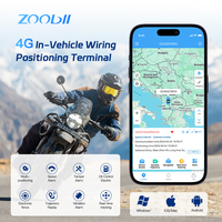 Traceur GPS Véhicule Étanche ZOOBII A18 avec Positionnement LBS, Plateforme Gratuite, Serveur 4G LTE, Moniteur Vocal SOS, Compatible iOS Android PC