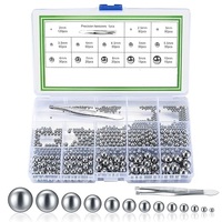 Billes en acier inoxydable 304, diamètre 1-50 mm, tolérance G10-G100, HRC 62-66, prix d'usine