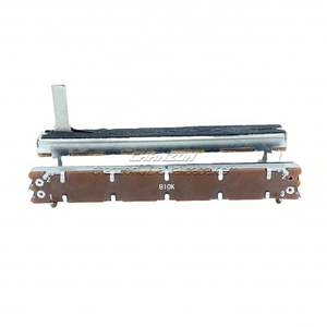 Original SC6021 75mm Mono Channel B10K 10K Single Gang Linear Slider Potentiometer pour Console de mixage Slide Fader - Product Image 1