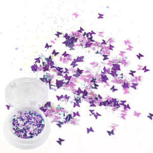 <span class=keywords><strong>Glitter</strong></span> misto esagonale/quadrato/a forma di fibra/a forma di rombo, paillettes iridescenti grosse da 1 kg per resina e nail art - Product Image 4