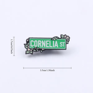 <span class=keywords><strong>CORNELIA</strong></span> <span class=keywords><strong>Street</strong></span> Enamel Pin, ป้ายเพลงของขวัญ - Product Image 4