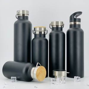 Frasco térmico sin Bpa personalizado para exteriores Vacío 350ml 500ml 750ml <span class=keywords><strong>1000ml</strong></span> Botella de agua aislada de acero inoxidable con logotipo - Product Image 1