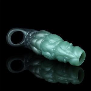 Penis Sleeve Extender Cock Enlargement Delay Ejaculation Cock Ring Adult Sex Toys for Men Couples - Product Image 6